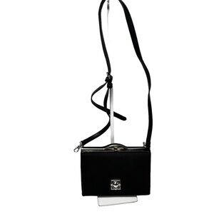 Catherine Malandrino Black Crossbody Box Bag